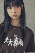 Thunderdoll Cropped Short Sleeve T-Shirt