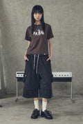Thunderdoll Cropped Short Sleeve T-Shirt