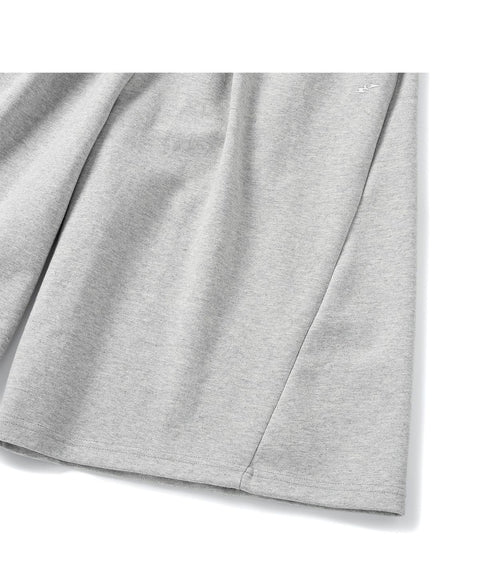 Curved Wide Bermuda Shorts