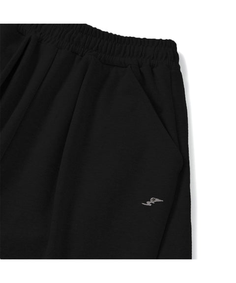 Curved Wide Bermuda Shorts