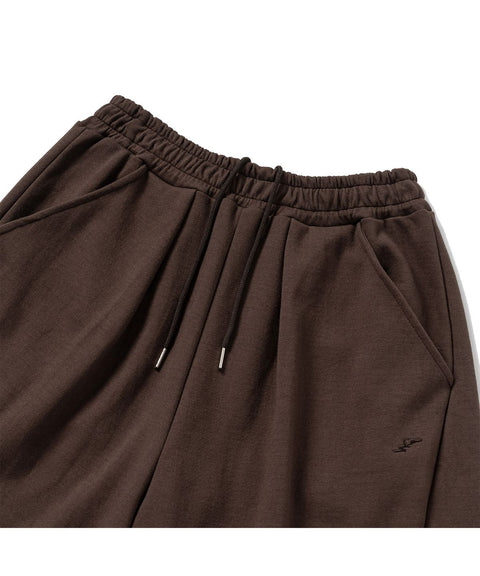 Curved Wide Bermuda Shorts