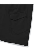 Slant Cargo Wide Bermuda Shorts