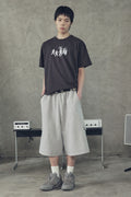 Slant Cargo Wide Bermuda Shorts