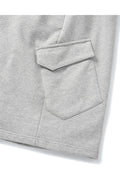 Slant Cargo Wide Bermuda Shorts
