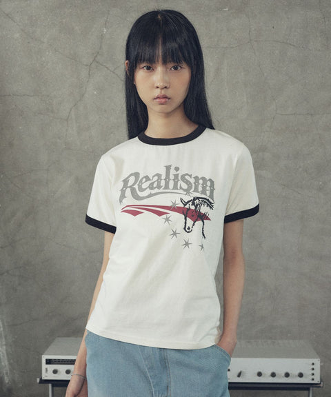 Realism Ringer Short Sleeve T-Shirt