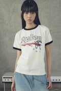 Realism Ringer Short Sleeve T-Shirt
