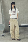 Horse Pin Cropped Short Sleeve T-Shirt