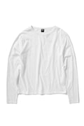 Slub Contrast Layered Long Sleeve T-Shirt