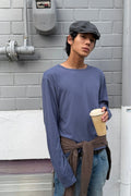 Stripe Contrast Layered Long Sleeve T-Shirt